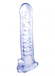 Прозрачная насадка-удлинитель Stretchy Touch - 18 см. - NMC - в Благовещенске купить с доставкой