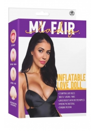 Телесная надувная секс-кукла с 3 любовными отверстиями - NMC - в Благовещенске купить с доставкой