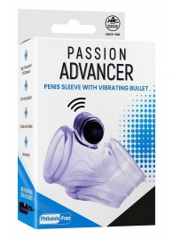 Прозрачная насадка на член Passion Advancer - NMC - в Благовещенске купить с доставкой