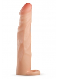 Телесная насадка-удлинитель Fortitude с подхватом - 17,7 см. - Blush Novelties - в Благовещенске купить с доставкой