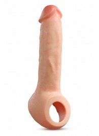 Телесная насадка-удлинитель Thrive 8.75 Inch Realistic Penis Extender Sleeve - 22,2 см. - Blush Novelties - в Благовещенске купить с доставкой