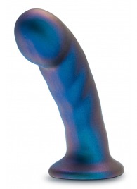 Синяя насадка-фаллоимитатор Rebellion 5.75 Inch Pegging Dildo - 14,6 см. - Blush Novelties - купить с доставкой в Благовещенске