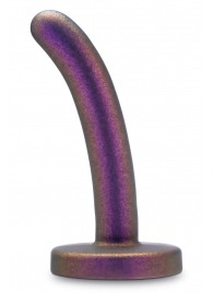 Фиолетовая насадка с гладкой поверхностью Surrender 4.75 Inch Beginner Pegging Dildo - 12 см. - Blush Novelties - купить с доставкой в Благовещенске