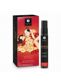 Оральный спрей Waves of Pleasure с ароматом клубники и шампанского - 20 мл. - Shunga - купить с доставкой в Благовещенске