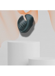 Серый сквозной мастурбатор с вибрацией Manwan Starter - Manwan - в Благовещенске купить с доставкой