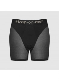 Трусики-шорты для фиксации насадок Strap-on-me Harness Lingerie Halo - size S - Strap-on-me - купить с доставкой в Благовещенске