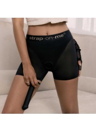 Трусики-шорты для фиксации насадок Strap-on-me Harness Lingerie Halo - size M - Strap-on-me - купить с доставкой в Благовещенске