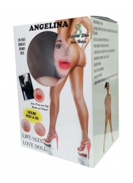 Надувная секс-кукла Angelina 3D - Boys of Toys - в Благовещенске купить с доставкой
