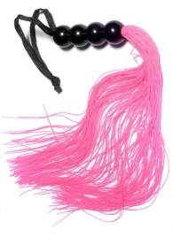 Розовая силиконовая плеть - 35,5 см. - Boys of Toys - купить с доставкой в Благовещенске