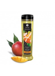 Массажное масло для тела Luscious Mango с ароматом манго - 240 мл. - Shunga - купить с доставкой в Благовещенске