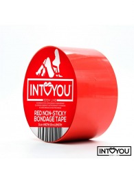 Красный скотч для фиксации Non-Sticky Bondage Tape - 15 м. - Intoyou - купить с доставкой в Благовещенске