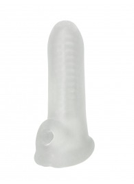 Белый фаллоудлинитель Striker - 13,5 см. - Lola Games - в Благовещенске купить с доставкой