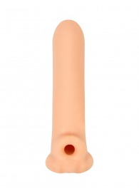 Телесный фаллоудлинитель Titan - 16,5 см. - Lola Games - в Благовещенске купить с доставкой