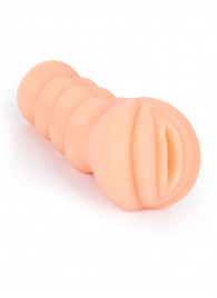 Телесный мастурбатор-вагина с эрекционными кольцами в комплекте - Sexy Girl - в Благовещенске купить с доставкой