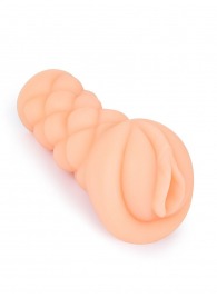 Телесный мастурбатор-вагина с вибропулей и эрекционными кольцами в комплекте - Sexy Girl - в Благовещенске купить с доставкой