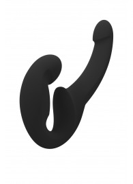 Черный безремневой страпон Share Lite - Fun Factory - купить с доставкой в Благовещенске