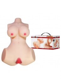 Мастурбатор-торс Aveline с 2 любовными тоннелями - Baile - в Благовещенске купить с доставкой