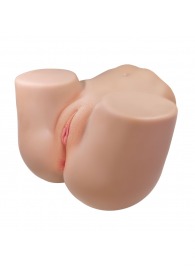 Телесный мастурбатор Julia с 2 любовными тоннелями - Baile - в Благовещенске купить с доставкой