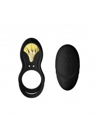 Черное эрекционное виброкольцо Bayek с пультом ДУ - Zalo - в Благовещенске купить с доставкой