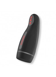 Черный автоматический мастурбатор с управлением через приложение - Oninder - в Благовещенске купить с доставкой