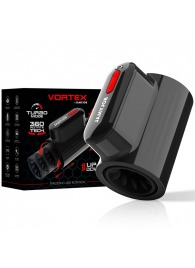 Черный автоматический мастурбатор с режимами поступательных движений и ротации - JAMYJOB - в Благовещенске купить с доставкой