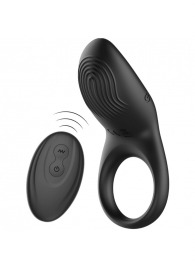 Черное эрекционное виброкольцо с пультом ДУ - Ibiza - в Благовещенске купить с доставкой