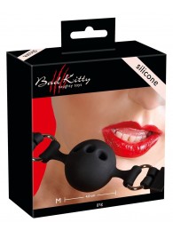 Средний силиконовый кляп-шар на регулируемых ремешках - Orion - купить с доставкой в Благовещенске