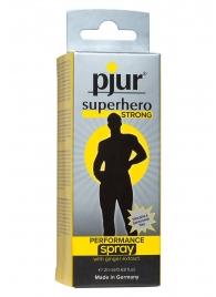 Спрей-пролонгатор длительного действия pjur SUPERHERO Strong Spray - 20 мл. - Pjur - купить с доставкой в Благовещенске