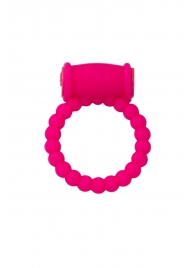Розовое виброкольцо на пенис A-toys из силикона - A-toys - в Благовещенске купить с доставкой