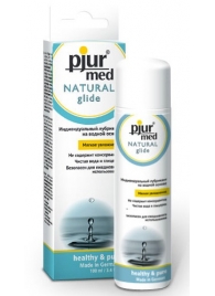 Нейтральный лубрикант на водной основе pjur MED Natural glide - 100 мл. - Pjur - купить с доставкой в Благовещенске