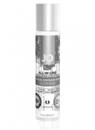 Массажный гель ALL-IN-ONE Massage Oil Sensual нейтральный - 30 мл. - System JO - купить с доставкой в Благовещенске