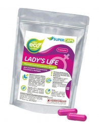 Возбуждающие капсулы Ladys Life - 2 капсулы (0,35 гр.) - SuperCaps - купить с доставкой в Благовещенске