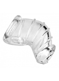 Насадка для ограничения эрекции Detained Soft Body Chastity Cage - XR Brands - купить с доставкой в Благовещенске