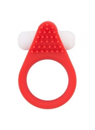 Красное эрекционное кольцо LIT-UP SILICONE STIMU RING 1 RED - Dream Toys - в Благовещенске купить с доставкой