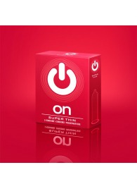 Супертонкие презервативы ON) Super Thin - 3 шт. - ON) - купить с доставкой в Благовещенске