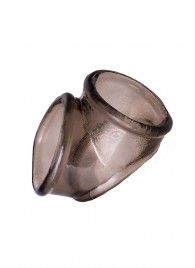 Дымчатое эрекционное кольцо с фиксацией мошонки - ToyFa - в Благовещенске купить с доставкой