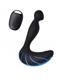 Чёрно-синий массажер простаты Erotist Third - Erotist Adult Toys - в Благовещенске купить с доставкой