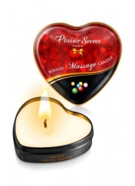 Массажная свеча с ароматом бубль-гума Bougie Massage Candle - 35 мл. - Plaisir Secret - купить с доставкой в Благовещенске