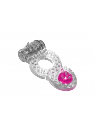 Прозрачное эрекционное кольцо Rings Ringer - Lola Games - в Благовещенске купить с доставкой