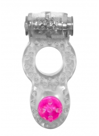Прозрачное эрекционное кольцо Rings Ringer - Lola Games - в Благовещенске купить с доставкой
