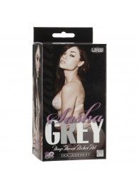 Мастурбатор-ротик с язычком SASHA GREY - Doc Johnson - в Благовещенске купить с доставкой