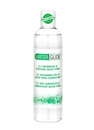 Гель-смазка 2-в-1 MASSAGE   LUBRICANT ALOE VERA - 300 мл. - Waterglide - купить с доставкой в Благовещенске