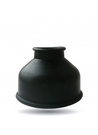 Чёрная уплотнительная насадка для помпы - размер S - 1137 - в Благовещенске купить с доставкой