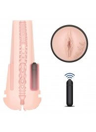 Мастурбатор-вагина PORNSTAR Holly Hendrix с вибрацией - Pornstar Pussy - в Благовещенске купить с доставкой