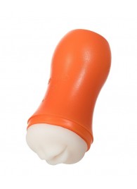Мастурбатор-ротик A-Toys в оранжевой колбе - A-toys - в Благовещенске купить с доставкой