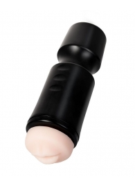 Мастурбатор-ротик A-Toys в черной колбе - A-toys - в Благовещенске купить с доставкой