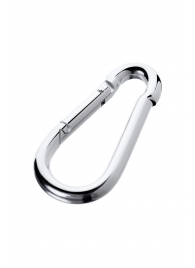 Серебристый карабин TOYFA Metal - ToyFa - купить с доставкой в Благовещенске