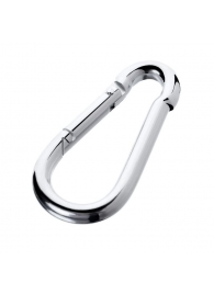 Серебристый карабин TOYFA Metal - ToyFa - купить с доставкой в Благовещенске