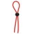 Красное эрекционное лассо с одной бусинкой-утяжкой STRETCHY THICK LASSO - Dream Toys - в Благовещенске купить с доставкой