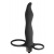 Черная вибронасадка для двойного проникновения Flirtini - 15,9 см. - Lola Games - купить с доставкой в Благовещенске